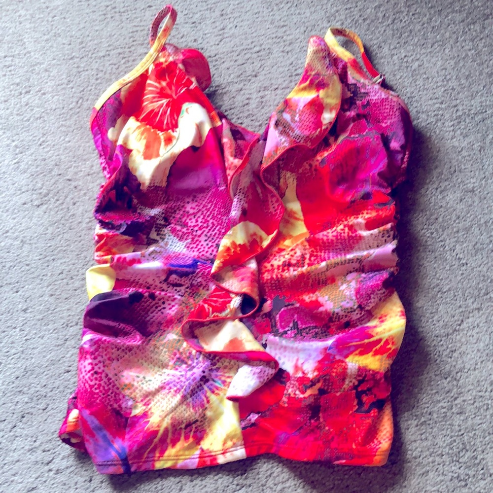 Kenneth Cole tankini top